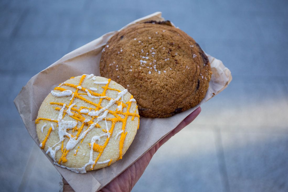 Yellow and White. Chocolate Chip ($3.50)<br/>